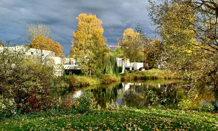 Puzzle Dans un écrin de verdure