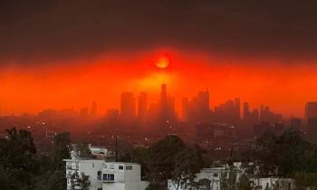 Puzzle 11621 - Los  angeles EN FEU