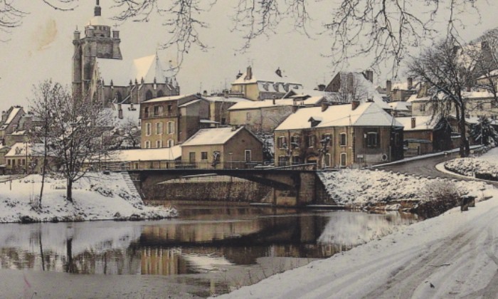 Puzzle Dole sous la neige