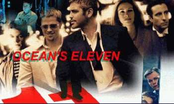 244 | Ocean's Eleven - Ocean's Eleven avec Brad Pitt, Julia Roberts et George Clooney