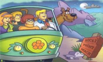 974 | Scooby doo -  Scooby Doo et tous ses amis arrivent à la Plage de la Pointe Rocheuse pour une derniere fête de nuit. 