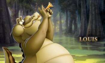 2567 | Louis, l'alligator - Un des personnages du dernier Disney, the Princess and the Frog. Nul doute
que ce petit dernier battera des records dès sa sortie, les studios Disney ayant
l'habitude de se surpasser. 