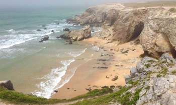 3524 | plage et ses rochers - Presqu'île de Quiberon 