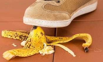 4260 | Marcher sur une peau de banane - Attention à ne pas glisser sur la peau de banane !