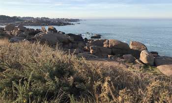 11036 | La côte de Granit rose - La côte de Granit rose dans les Côtes d’Armor en Bretagne.