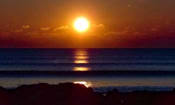 5246 | Coucher de soleil - Coucher de soleil sur la mer..