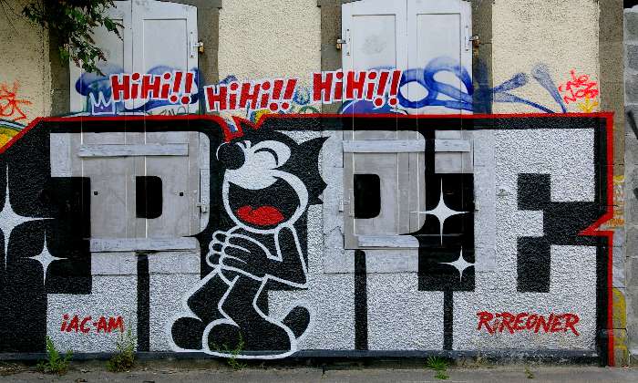 puzzle Rire, Fresque murale/ street  art 
Port de Brest