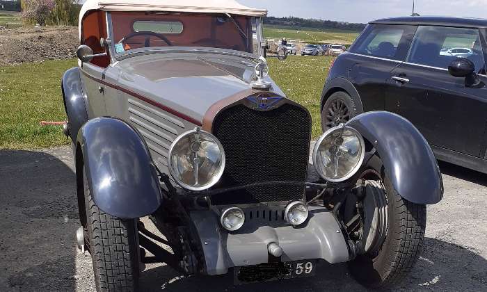 puzzle Voiture Omega 1930, voiture de collection