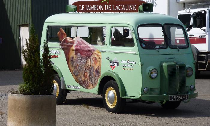 puzzle le jambon de Lacaune, camionnette enseigne