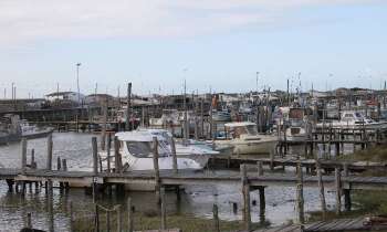 11240 | Port du bec - le port du Bec est appelé le port chinois eu-égard aux structures de bois