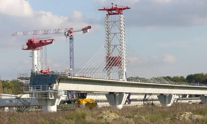 puzzle viaduc en construction, 