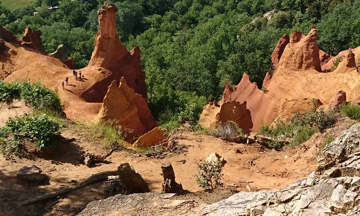 puzzle Terre ocre, Terre ocre du Roussillon