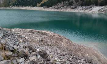 7655 | paysage - lac du barrage d'issoire