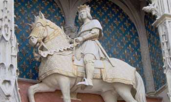 7493 | Statue du rois Louis XII - Statue du roi Louis XII au château de Blois