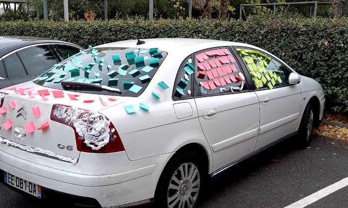 puzzle Véhicule, Voiture décorée