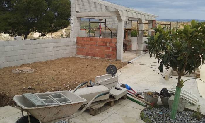 puzzle Travaux, Construction d'un barbecue