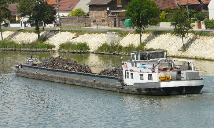 puzzle péniche sur l'oise, 