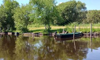 10896 | parc de la Brière - embarcadère pour une ballade dans les marais de la Brière