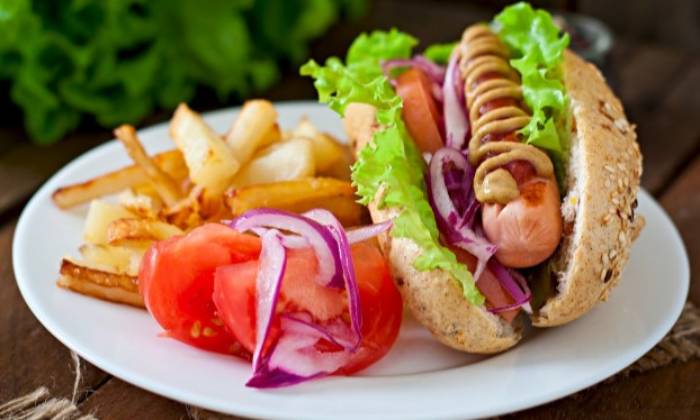 puzzle hot dog frites, 