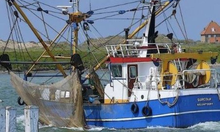 puzzle Bateau de pêche, Un bateau de pêche qui rentre au port