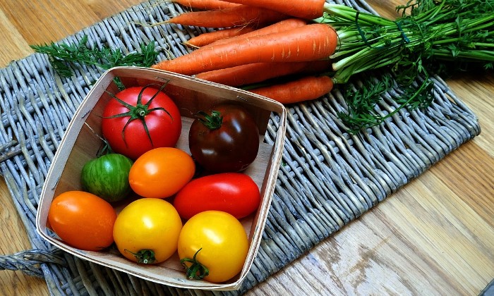 puzzle Tomates anciennes et carottes, 