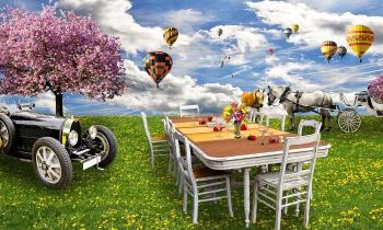 10420 | photomontage " le printemps" - 