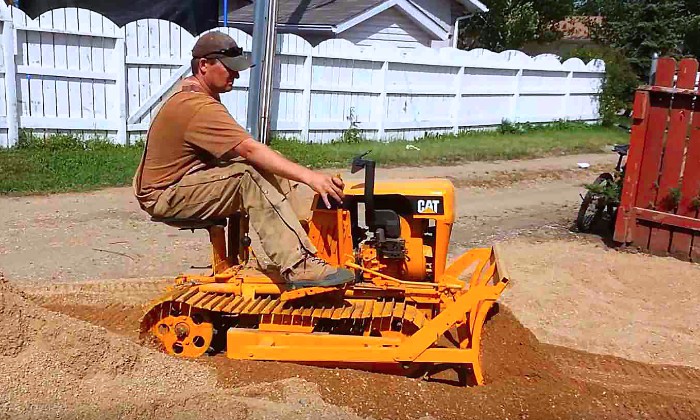 puzzle mini bulldozer, 