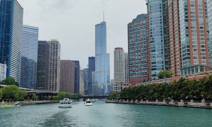 puzzle La Chicago River, Chicago USA