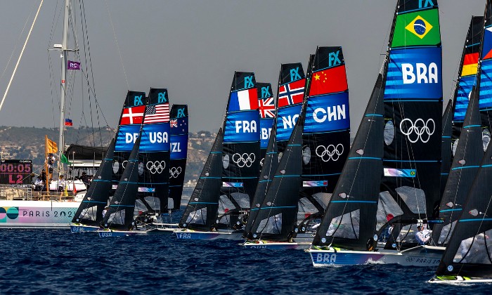 puzzle Jeux Olympiques la voile, Les épreuves de voile à Marseille