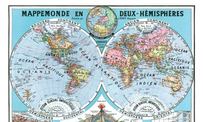 puzzle Mappemonde, 