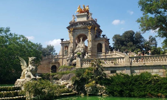 puzzle Parc de la Ciutadella Espagne, Parc de la Cuitadella à Barcelone.