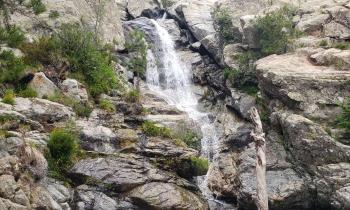 11235 | Cours d"eau Corse - Petite cascade en Corse.