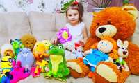 Puzzle petite fille et ses peluches